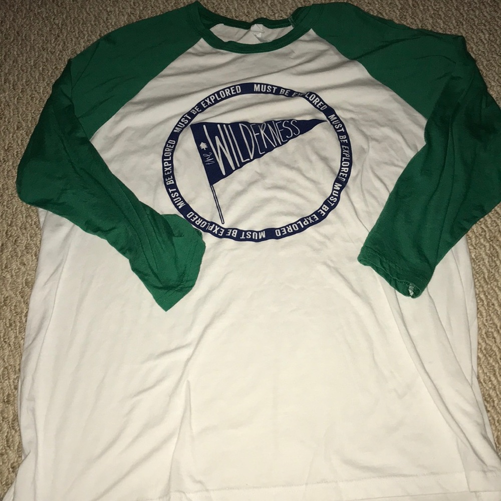 Wilderness explorers raglan tee